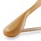 Casafield - 6 Wide Shoulder Wooden Suit Hangers - Premium Lotus Wood, Non-Slip Pant Bar & Chrome Swivel Hook for Dress Clothes, Coats, Jackets, Pants, Shirts, Skirts